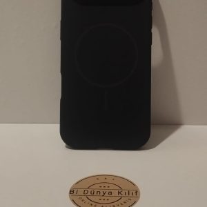 IPHONE 17 AIR SİYAH MAGSAFELİ TELEFON KILIFI