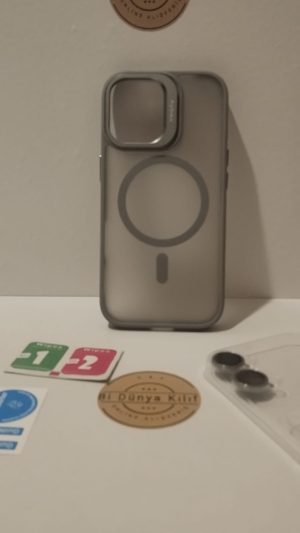 IPHONE 17 ÇOK FONKSİYONLU MAGSAFELİ TELEFON KILIFI