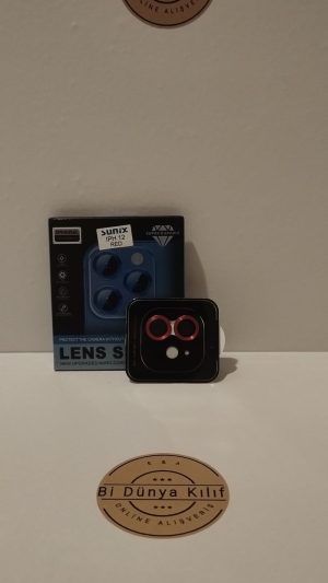 IPHONE 12 RED LENS KORUYUCU