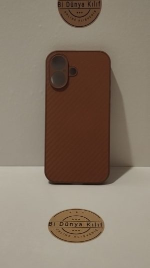 IPHONE 16 KAHVERENGİ TELEFON KILIFI