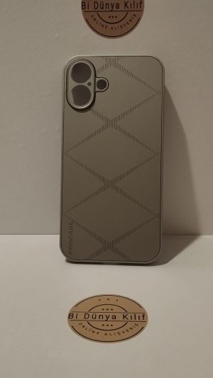 IPHONE 16 PLUS SİLVER TELEFON KILIFI