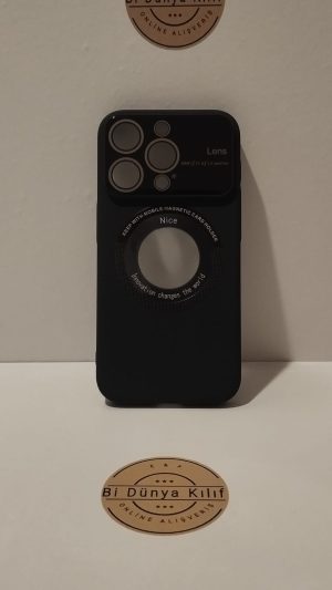 IPHONE 15 PRO (17 PROMAX GÖRÜNÜMLÜ) MAGSAFELİ TELEFON KILIFI