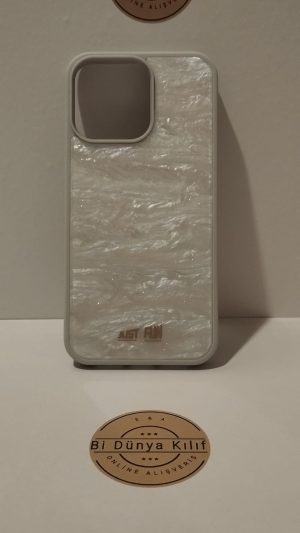 IPHONE 15 PROMAX JUST FUN BEYAZ TELEFON KILIFI