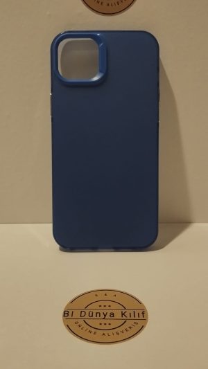 IPHONE 15 PLUS MAVİ TELEFON KILIFI