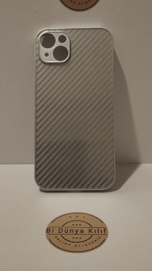 IPHONE 15 PLUS SİLVER TELEFON KILIFI