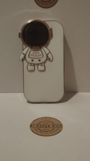 IPHONE 14 BEYAZ ASTRONOT TELEFON KILIFI