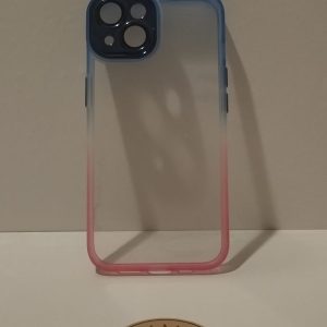 IPHONE 14 ŞEFFAF RENKLİ LENS KORUYUCULU TELEFON KILIFI