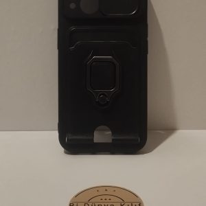 IPHONE 14 KARTLIKLI VE KAMERA SÜRGÜLÜ TELEFON KILIFI